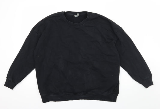 Womens UK Size 18 ASOS Black Pullover Sweatshirt