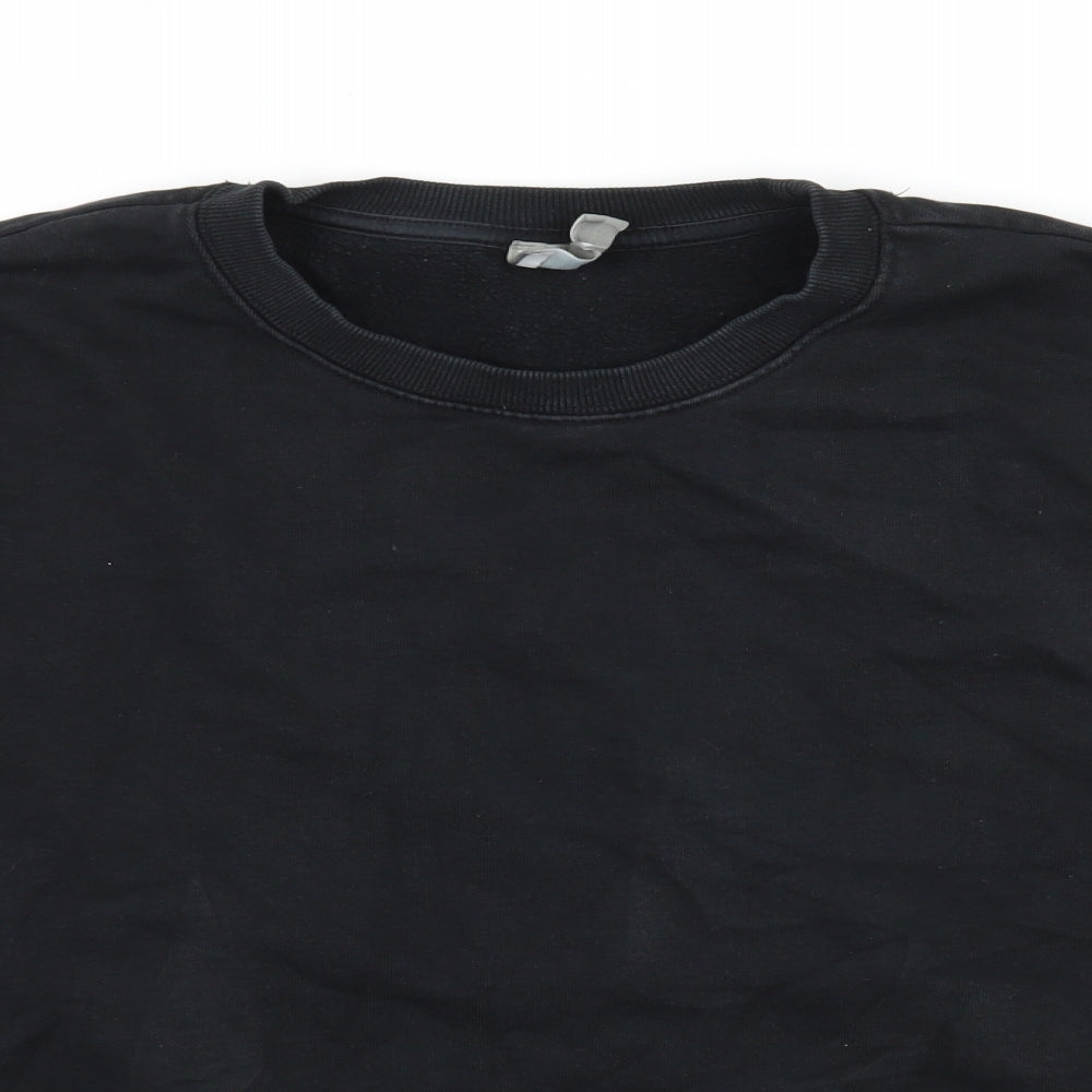 Womens UK Size 18 ASOS Black Pullover Sweatshirt