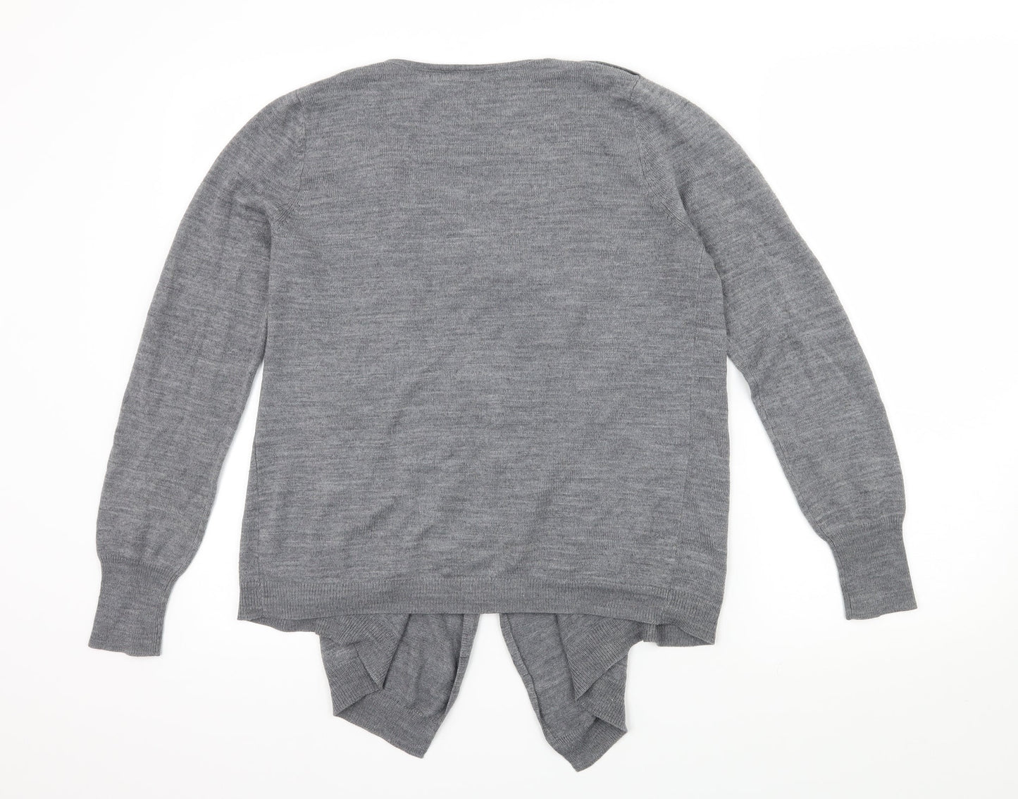 George Womens Grey  Knit Cardigan Jumper Size 14