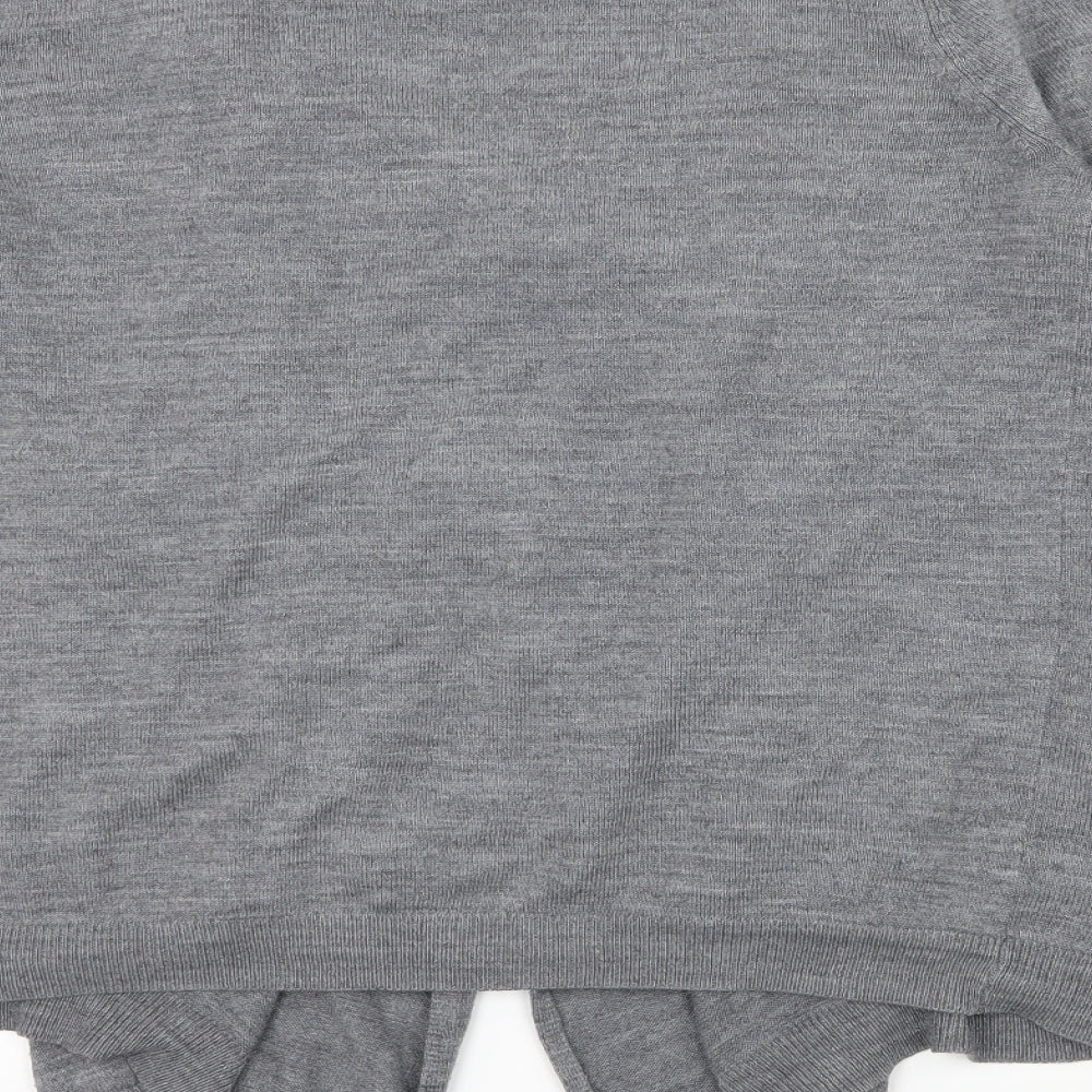 George Womens Grey  Knit Cardigan Jumper Size 14