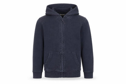 Tu Boys Blue  Jersey Full Zip Hoodie Size 7 Years