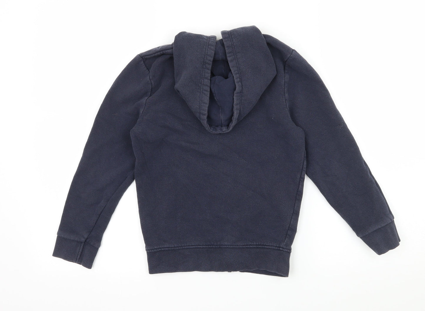 TU Boys Blue  Jersey Full Zip Hoodie Size 7 Years
