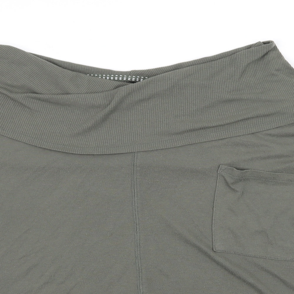 M&S Womens Green  Knit Pullover Jumper Size 14