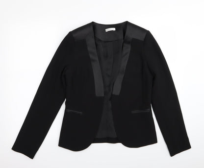 Promod Womens Black   Jacket Blazer Size 8