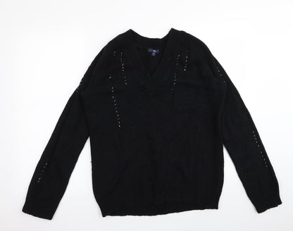 Gap Womens Black   Pullover Jumper Size L