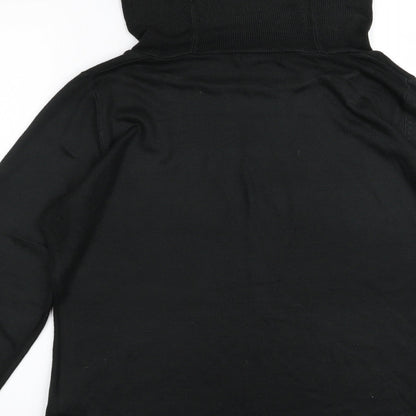 M&S Womens Black   Basic T-Shirt Size 16