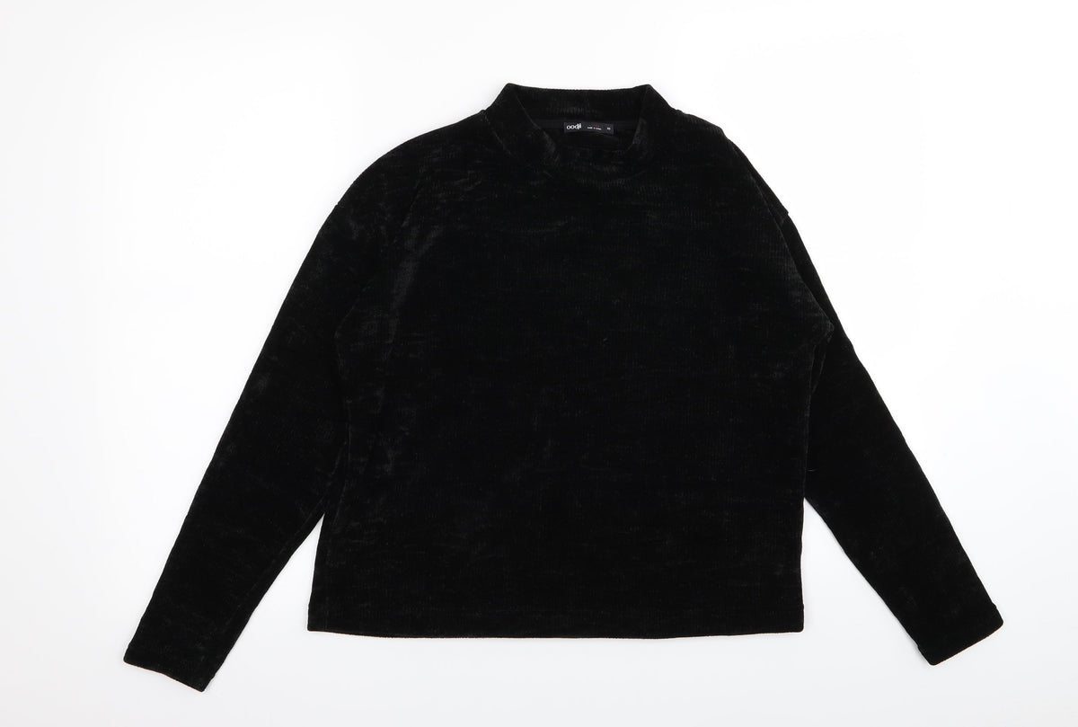 oodiji Womens Black   Pullover Jumper Size XS