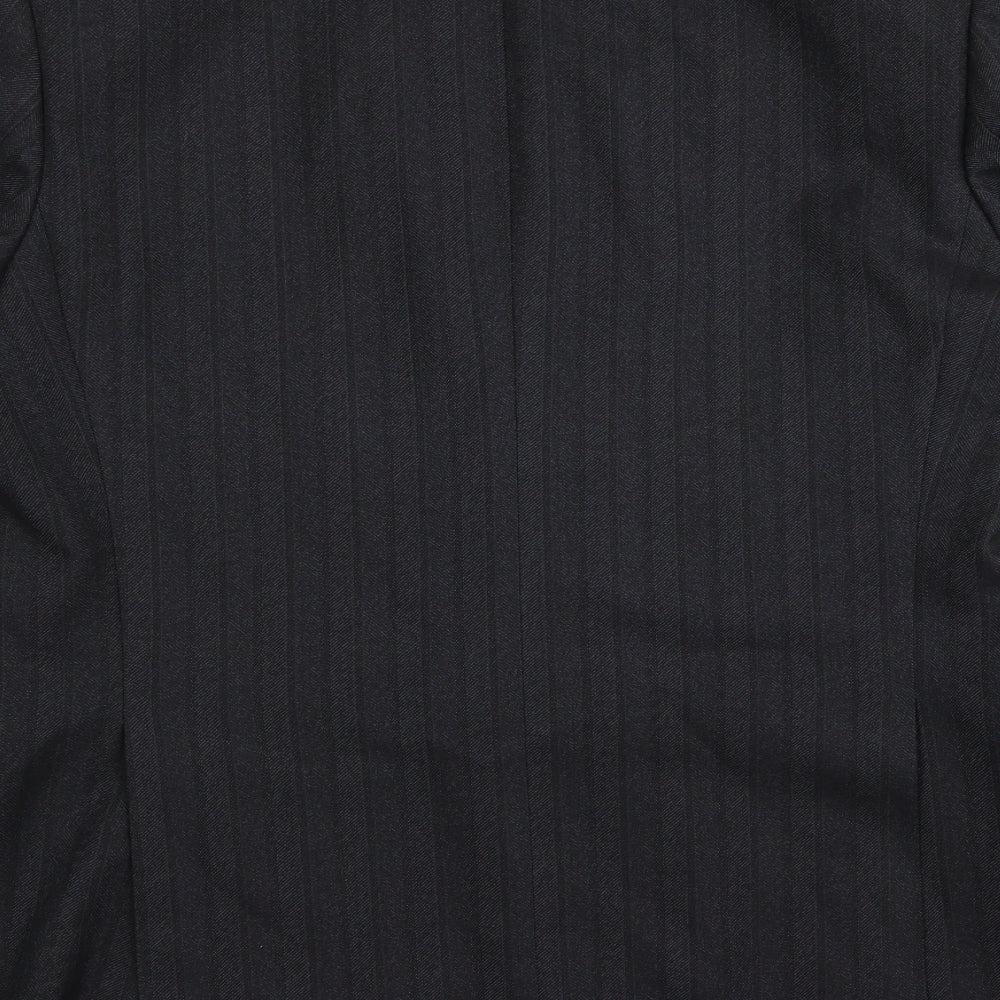 Mens UK Size 42 Varteks Regular Black Suit Jacket