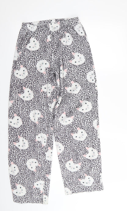 m&s Womens Multicoloured Polka Dot  Babydoll Pyjama Pants Size 6