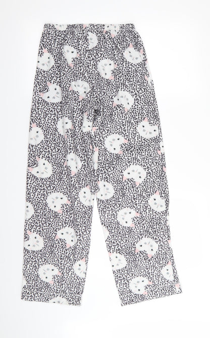 m&s Womens Multicoloured Polka Dot  Babydoll Pyjama Pants Size 6