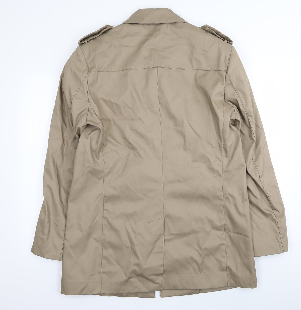 Blazer Womens Beige   Overcoat Coat Size M