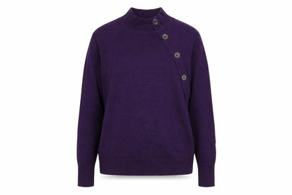 M&Co Womens Purple   Pullover Jumper Size 12