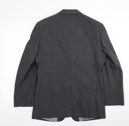 Mens UK Size 38 greenwoods Regular Grey Suit Jacket