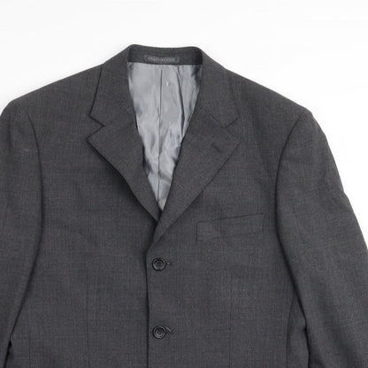 Mens UK Size 38 greenwoods Regular Grey Suit Jacket