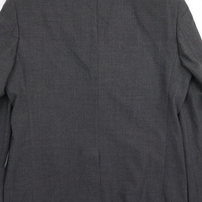 Mens UK Size 38 greenwoods Regular Grey Suit Jacket