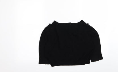 mandolin Womens Black   Cardigan Jumper Size 16