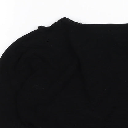 mandolin Womens Black   Cardigan Jumper Size 16