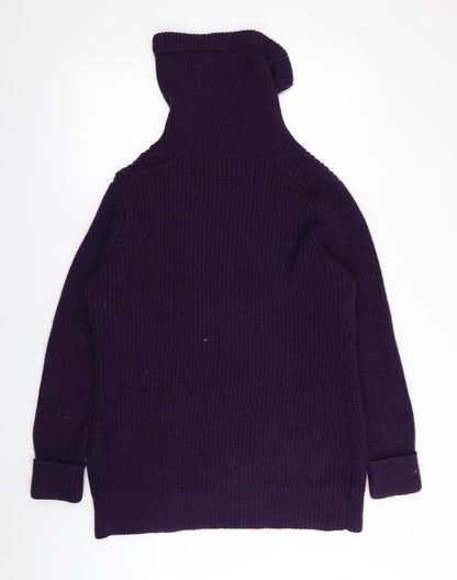 BHS Womens Purple   Full Zip Jumper Size 18