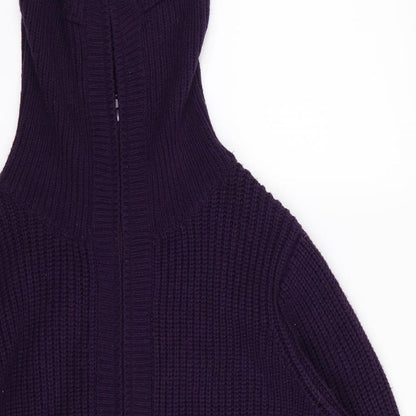 BHS Womens Purple   Full Zip Jumper Size 18