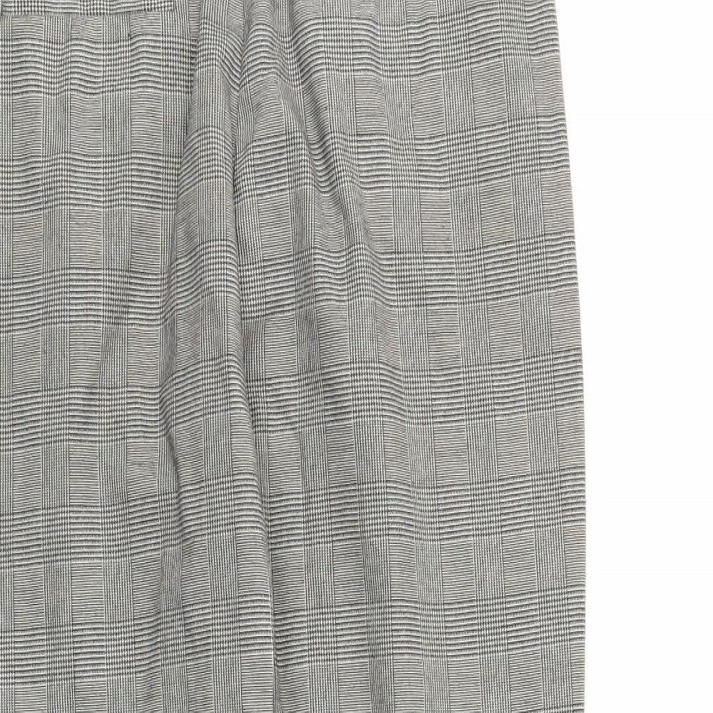 Womens UK Size 6 H&M Regular Fit Jogger Grey Trousers