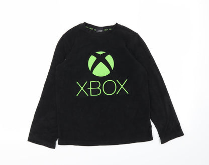 X BOX  Boys Black    Pyjama Top Size 8-9 Years