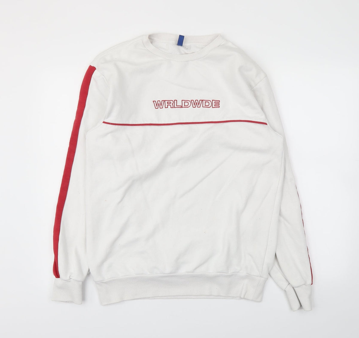 H&M Womens White   Pullover Jumper Size M