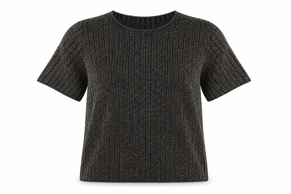 Womens UK Size M Instyle Gold Basic T-Shirt