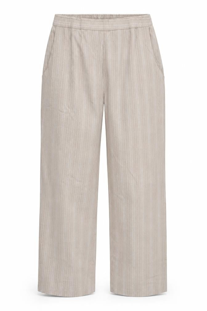 Womens UK Size 10 First Avenue Regular Fit  Beige Trousers