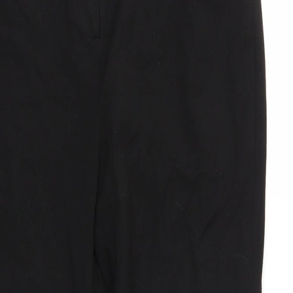CC Womens Black   Trousers  Size 10 L30 in