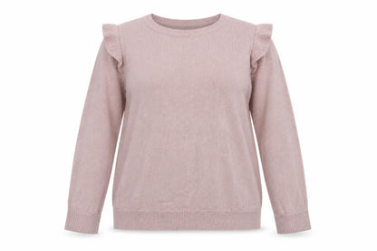 ROCK YOUR CURVES Womens Pink   Pullover Jumper Size 16