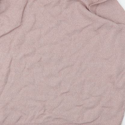 ROCK YOUR CURVES Womens Pink   Pullover Jumper Size 16