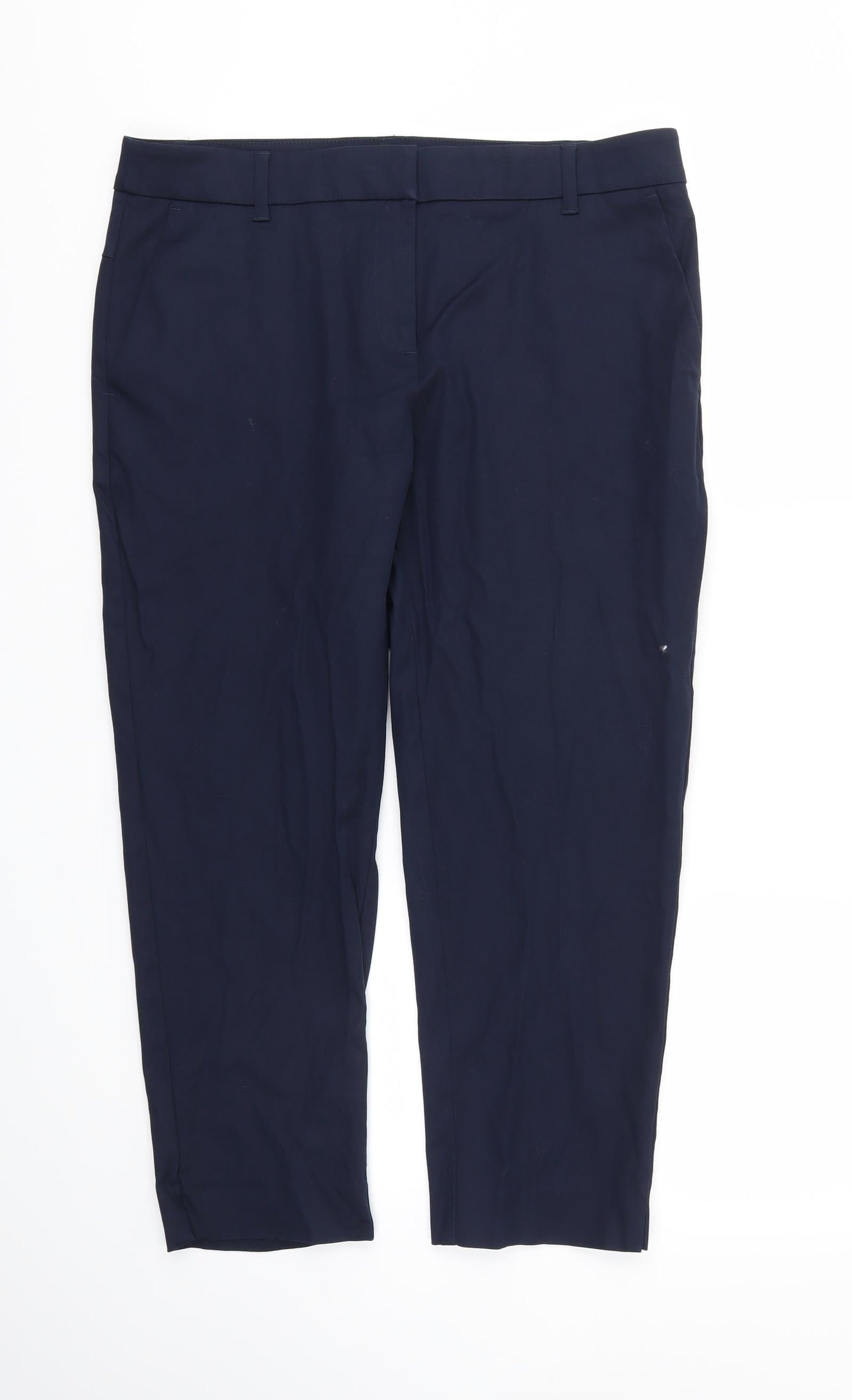 Womens UK Size 14 NEXT Regular Fit  Blue Trousers