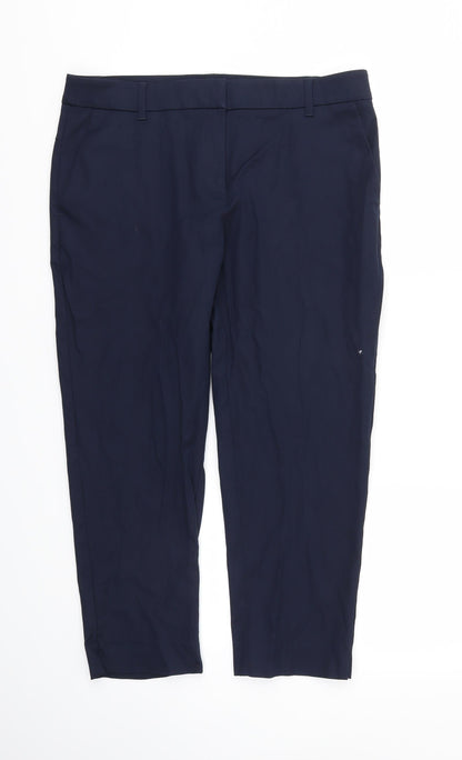 Womens UK Size 14 NEXT Regular Fit  Blue Trousers