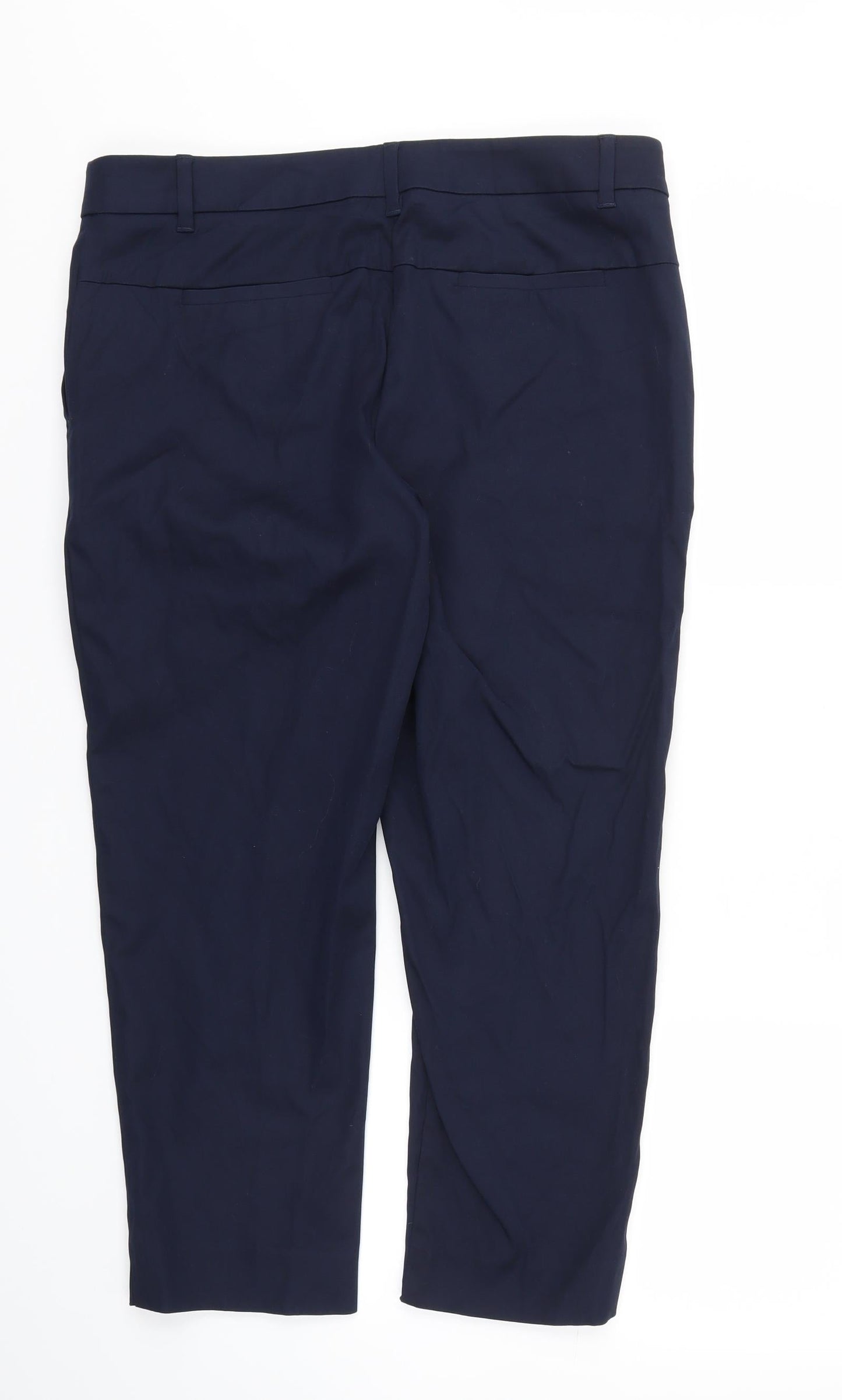 Womens UK Size 14 NEXT Regular Fit  Blue Trousers