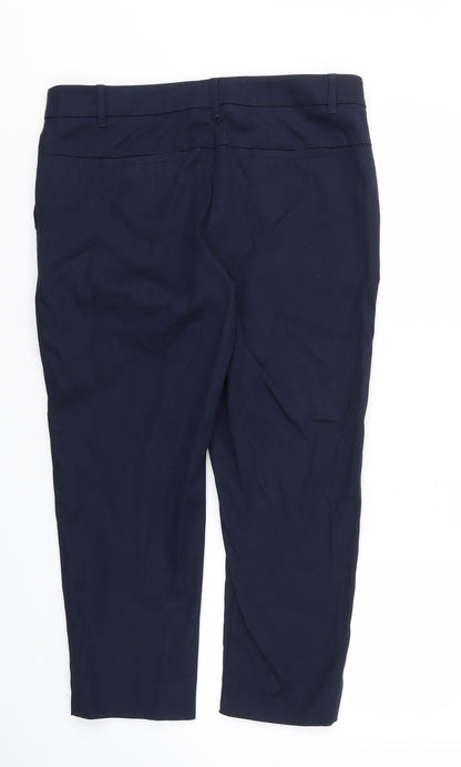 Womens UK Size 14 NEXT Regular Fit  Blue Trousers