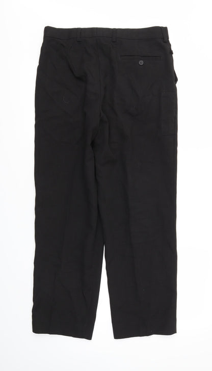 Dimensions Mens Black   Trousers  Size 32 L29 in