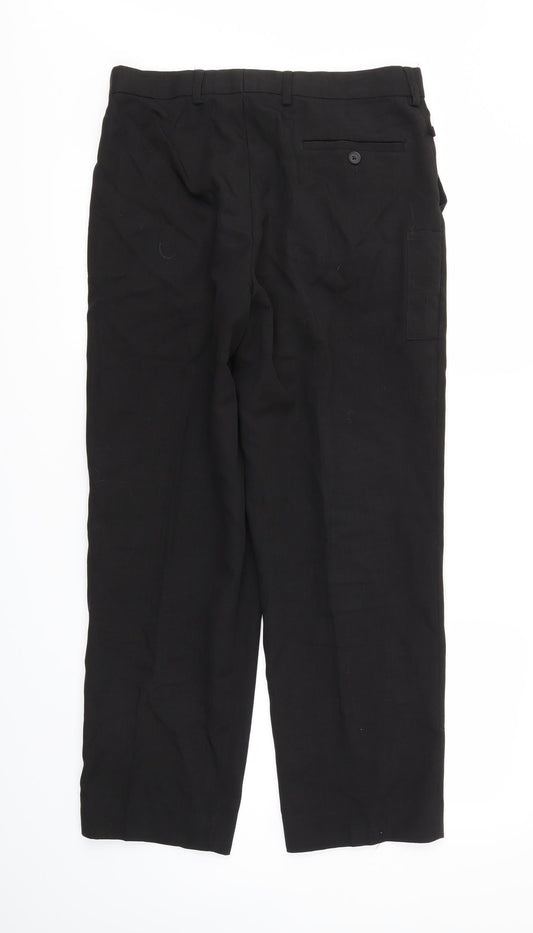 Dimensions Mens Black   Trousers  Size 32 L29 in