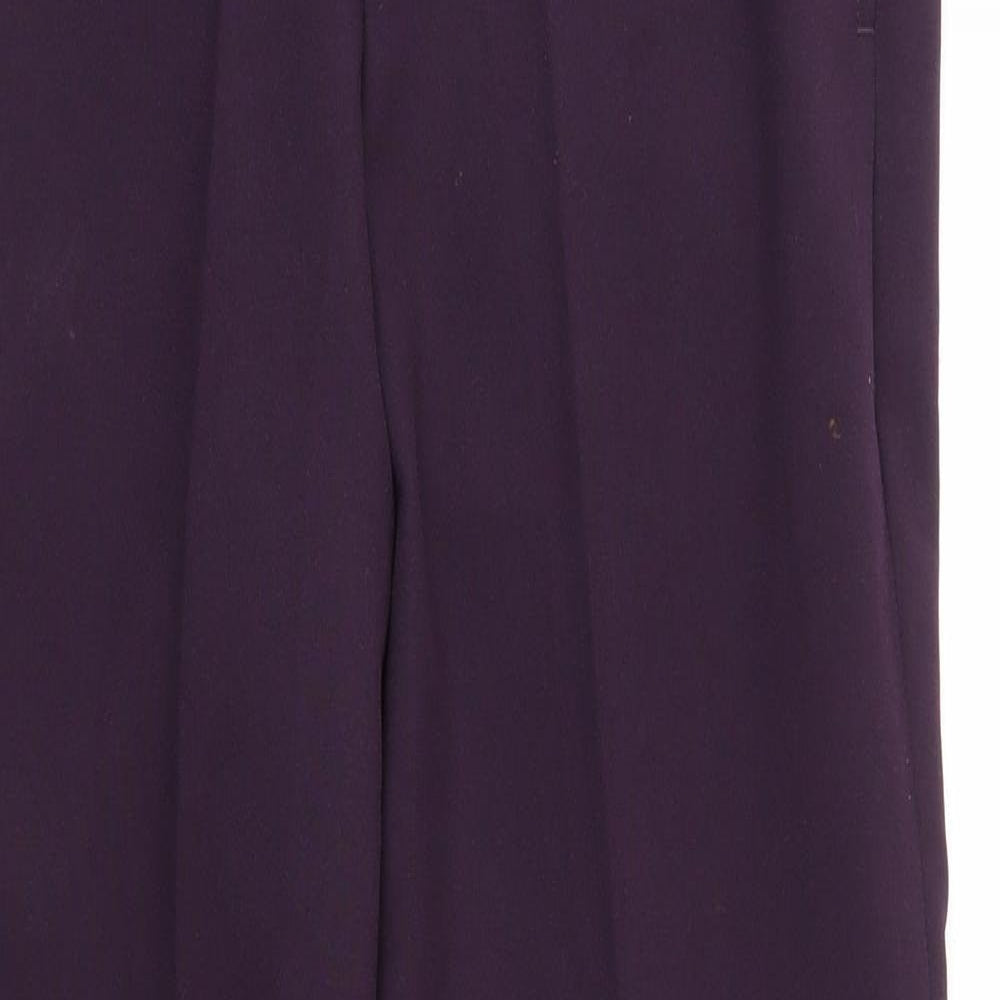 F&F Womens Purple   Trousers  Size 10 L29 in