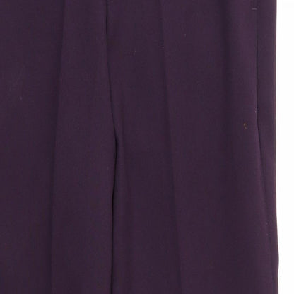 F&F Womens Purple   Trousers  Size 10 L29 in