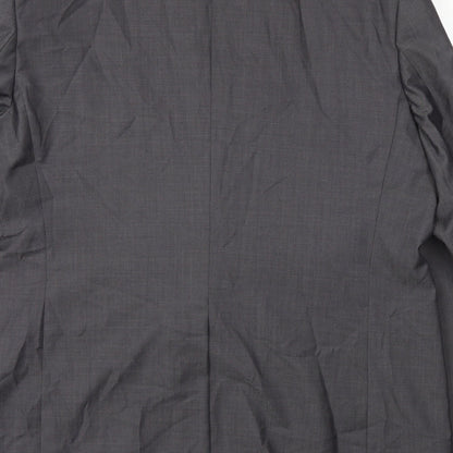 Mens UK Size 46 M&S Regular Grey Suit Jacket