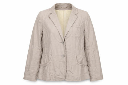 Hawkshed Womens Beige   Jacket Blazer Size 12