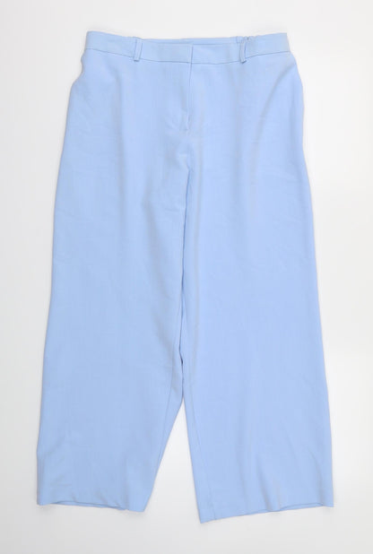 Womens UK Size 14 JULIPA Regular Fit  Blue Trousers