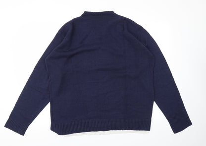 GG Mens Blue   Pullover Sweatshirt Size XL
