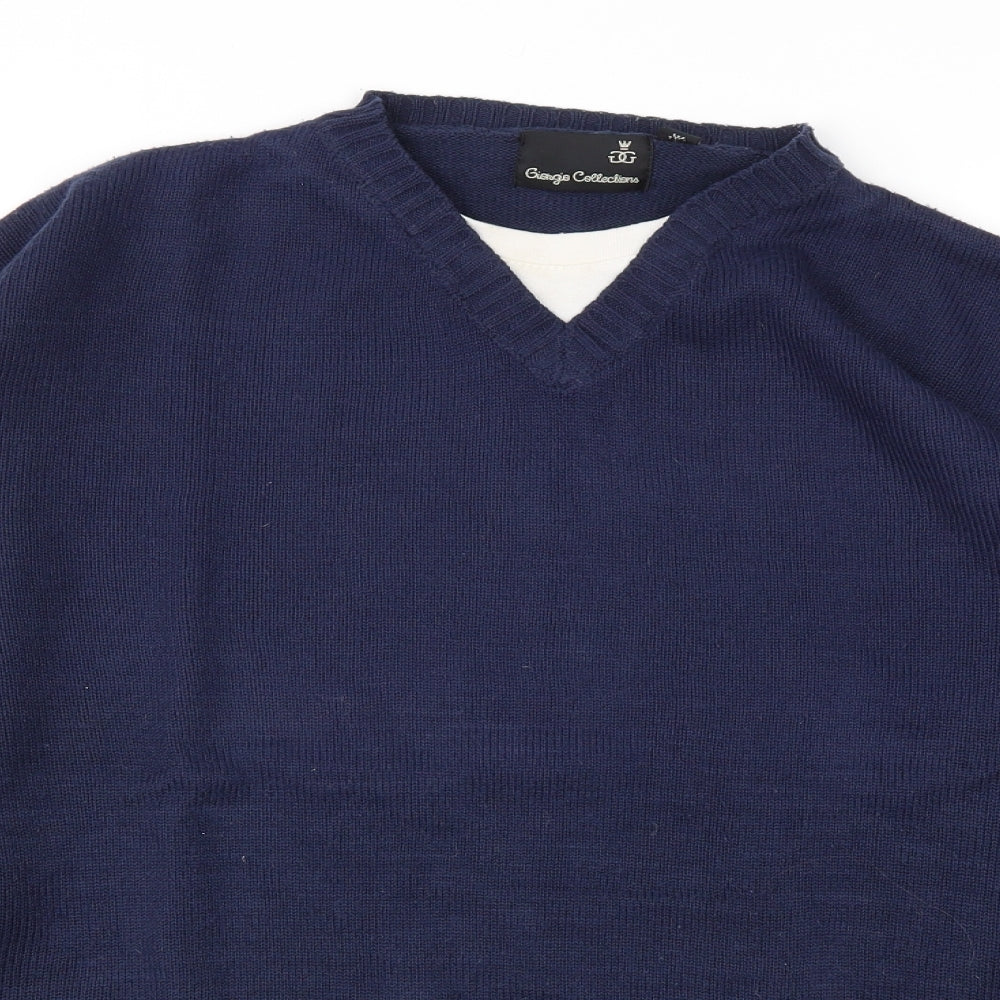 GG Mens Blue   Pullover Sweatshirt Size XL