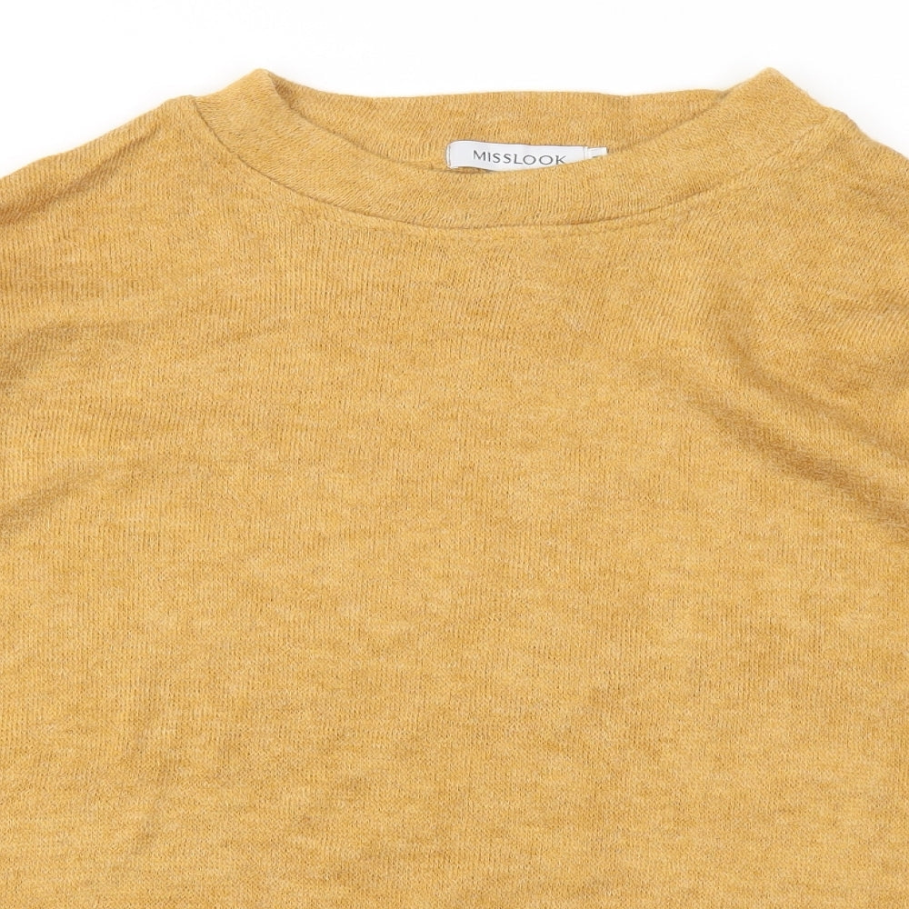 MissLook Womens Beige   Pullover Jumper Size M