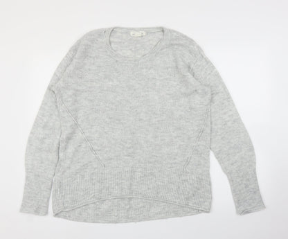 H&M Womens Grey   Pullover Jumper Size L