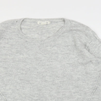 H&M Womens Grey   Pullover Jumper Size L