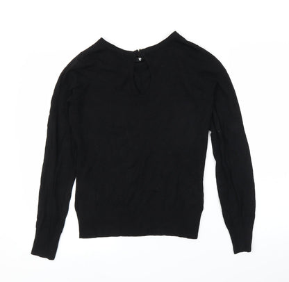 Very Womens Black   Pullover Jumper Size 10