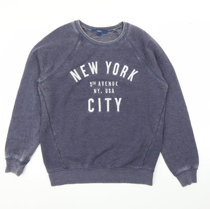 NEXT Mens Blue   Pullover Jumper Size S