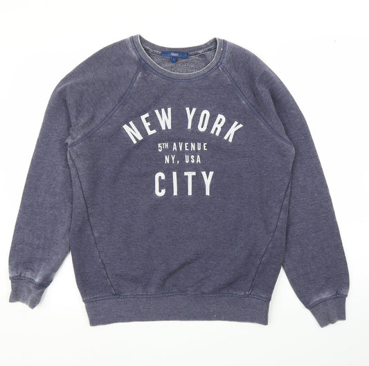 NEXT Mens Blue   Pullover Jumper Size S